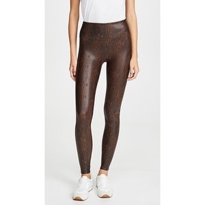 NWT Spanx Snakeskin leggings
